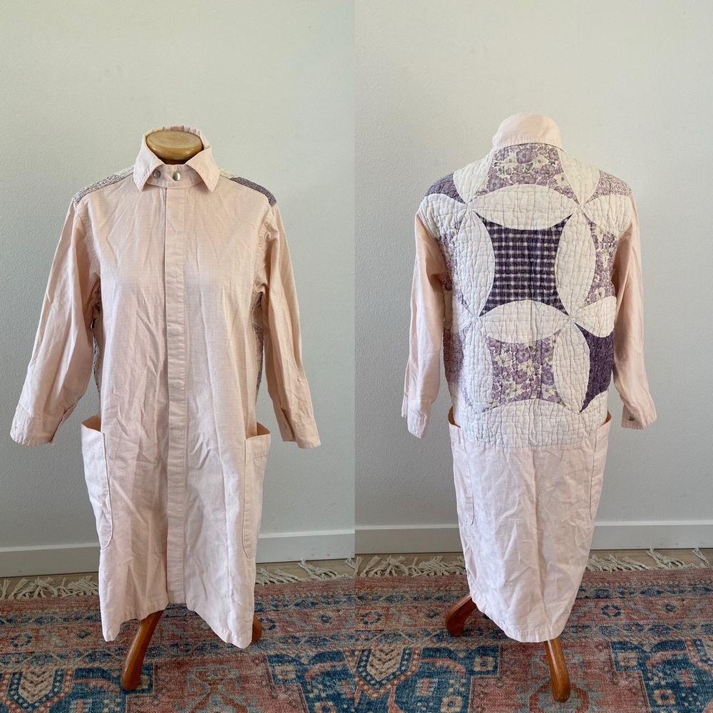 CARLEEN Quilt Harris Duster Jacket